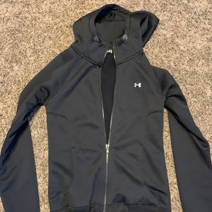 Under armor fleece zip up size XS